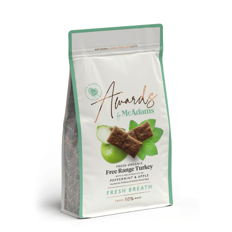 McAdams Snack de Pavo Campero Ecológico con Menta y Manzana