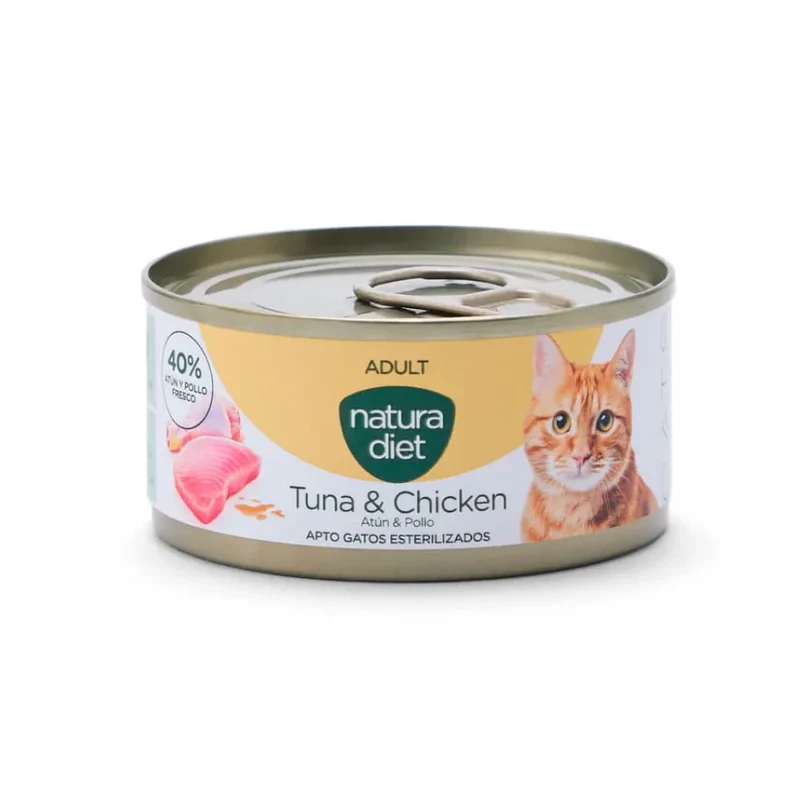 Natura Diet Cat Húmedo Atún y Pollo