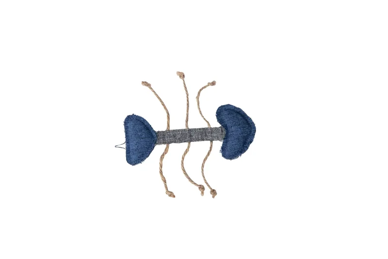 Freedog Juguete Eco Gato Fishbone Catnip, 14,5x5,5 cm