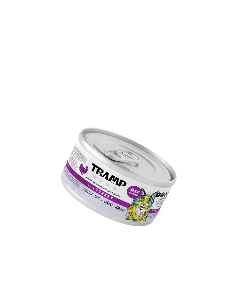 Tramp Cat Pate Premium de Pavo