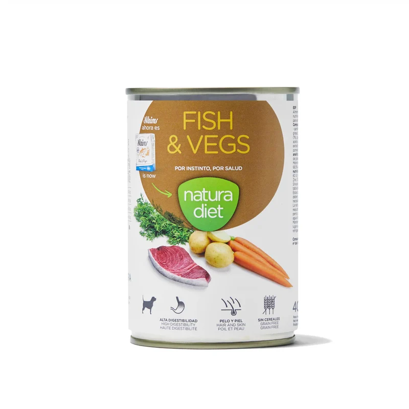 Natura Diet Húmedo Pescado con Verduras