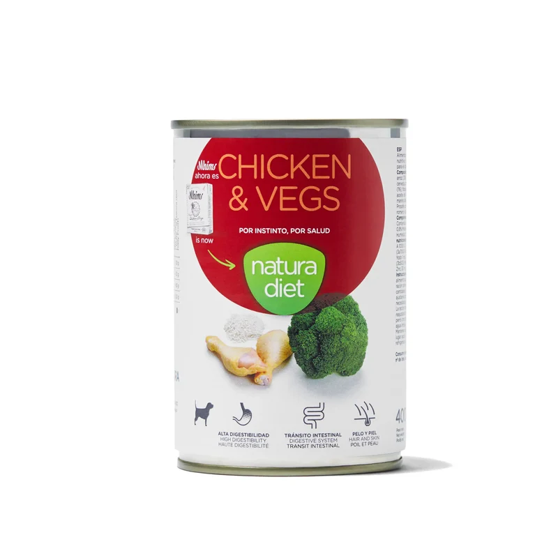 Natura Diet Húmedo Pollo con Verduras