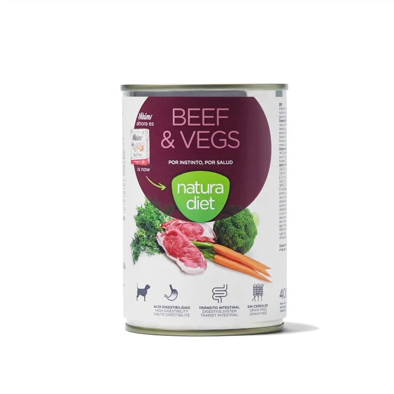 Natura Diet Húmedo Ternera con Verduras