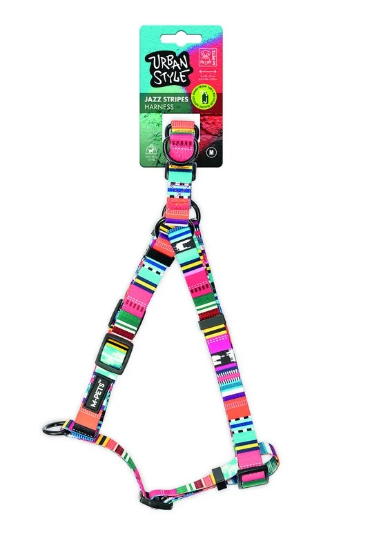 Arnés ECO Urban Style Stripes M-Pets
