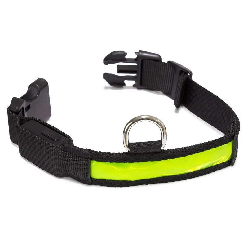 Collar luminoso LED - Amarillo