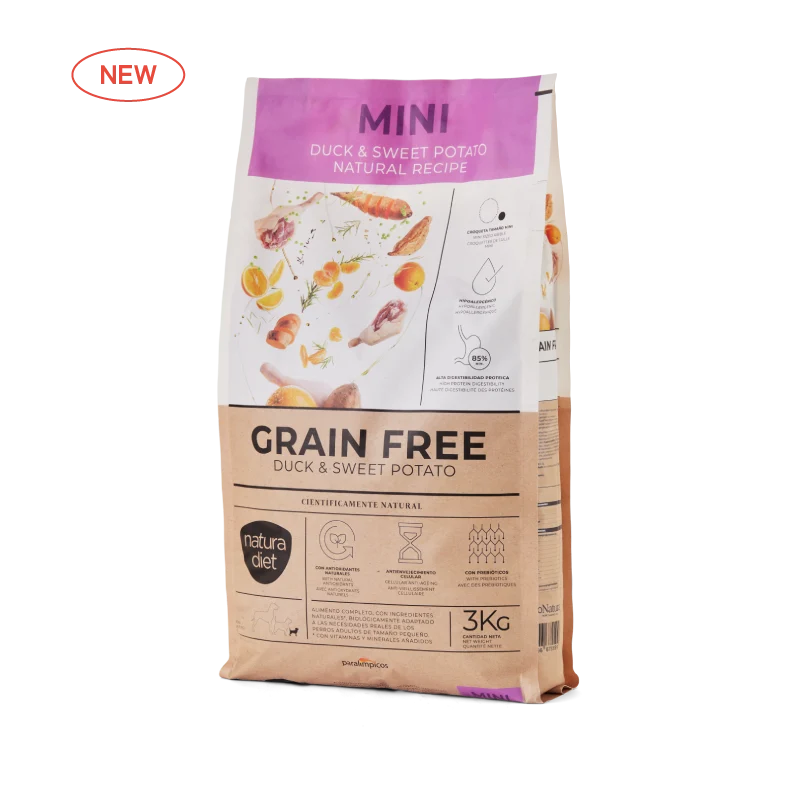 Natura Diet Grain Free Pato & Patata Mini