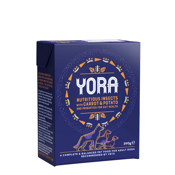 YORA Insectos Paté con Zanahoria y Patata