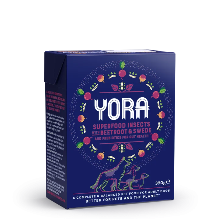 YORA Insectos Paté con Remolacha y Colinabo