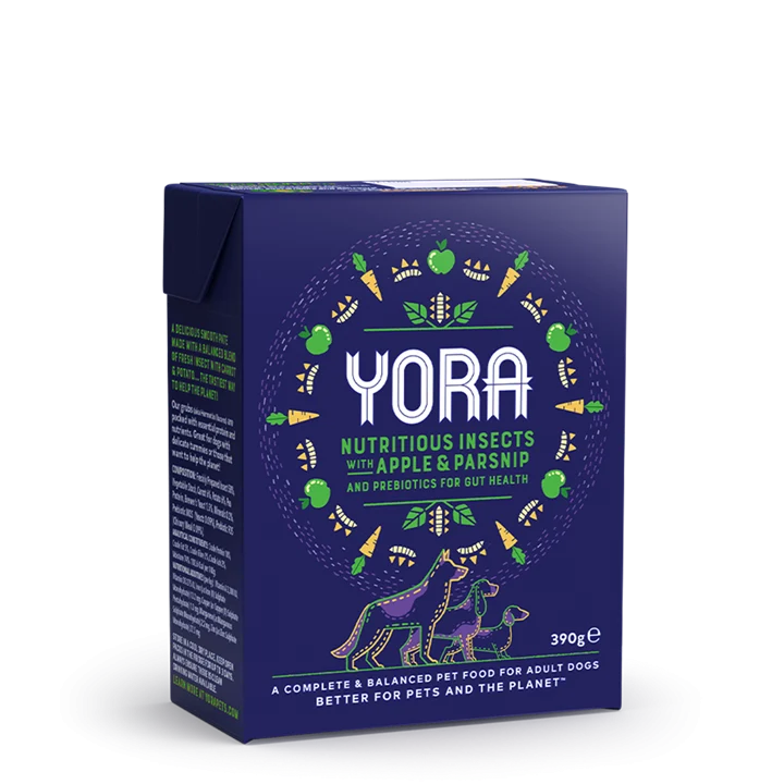 YORA Insectos Paté con Chirivía y Manzana