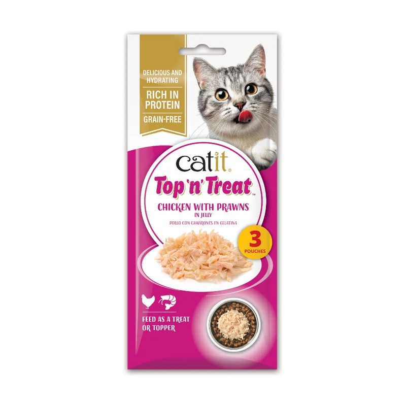 Catit Top 'n' Treat de Pollo
