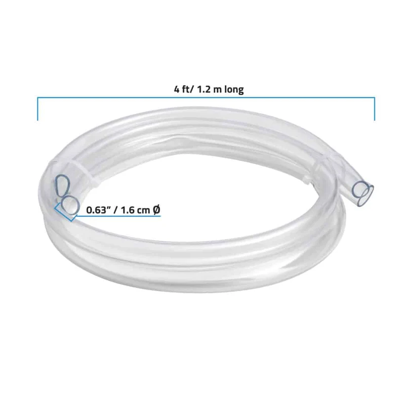 Manguera PVC Transparente 1,2m 2Pc Fluval