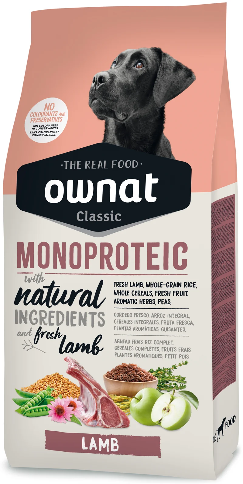 Ownat Dog Classic Cordero Monoproteic