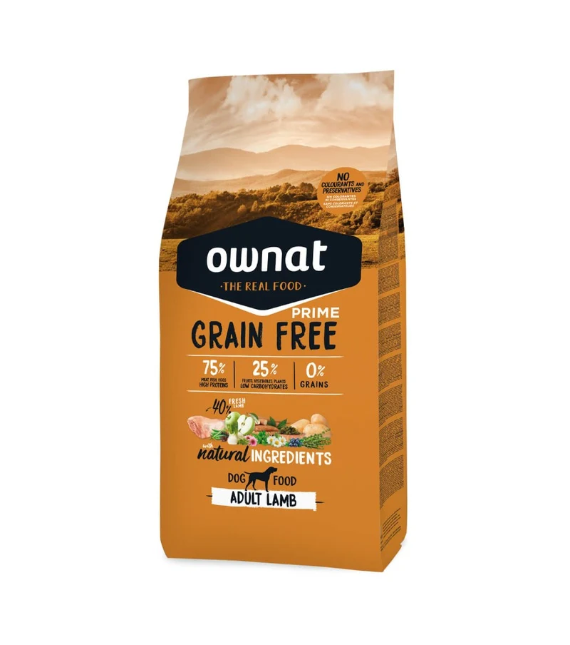 Ownat Dog Prime Grain Free Lamb
