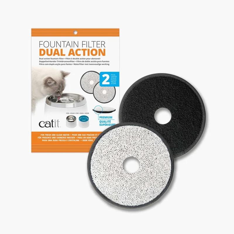 Filtros para fuente de agua Catit – Pack de 2