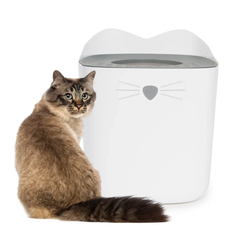 Arenero para gatos con entrada superior Catit PIXI