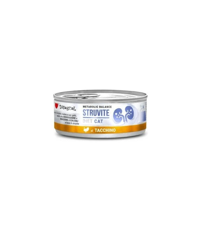 Disugual Diet Cat Struvite Pavo Comida Húmeda 85g