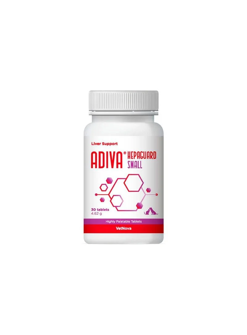 Vetnova Adiva Hepaguard Small Comprimidos 30 ud