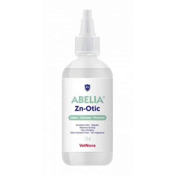 Vetnova Abelia Zn-Otic Limpiador de Oídos 118ml
