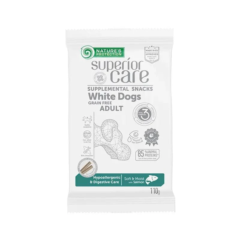 Natures Protectionrotection White Dog Snack Hipo&Digestivo GF Salmón 110g