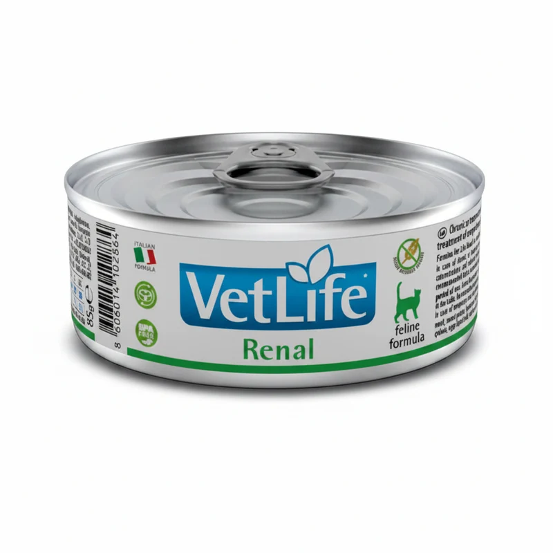Farmina Vet Life Renal Comida Húmeda para Gatos 12 x 85g