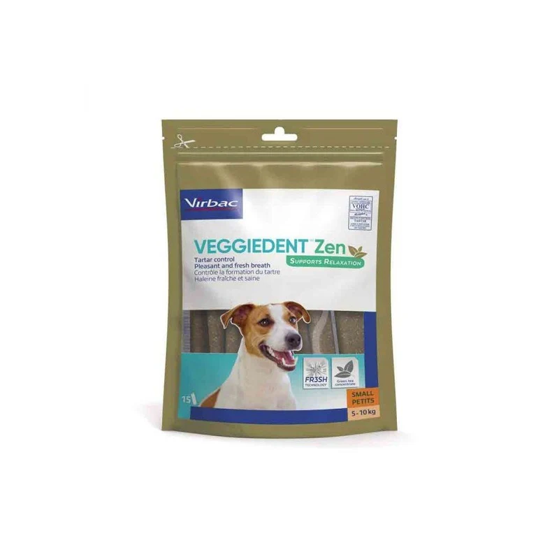 Virbac Veggiedent Zen Lamelas Masticables 15 ud