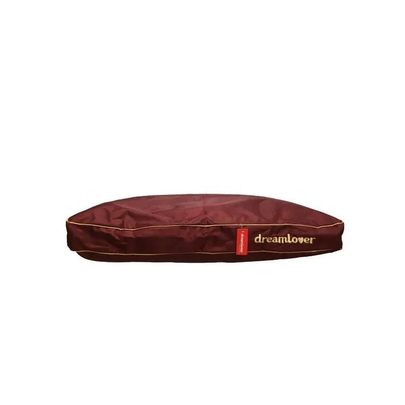 Freedog Dreamlover Premium Funda para Cama Mascotas Rojo Granate 120x80x10cm