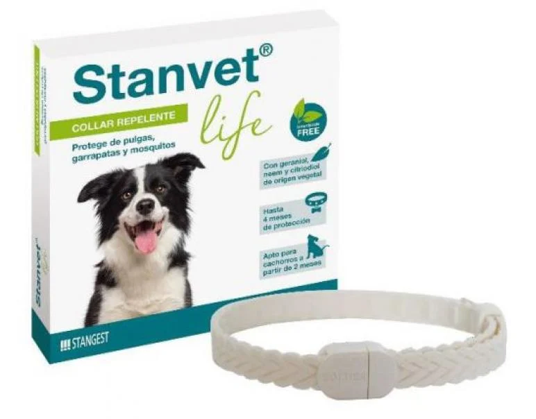 Stangest - Collar Antiparasitario Natural Stanvet Life 60cm