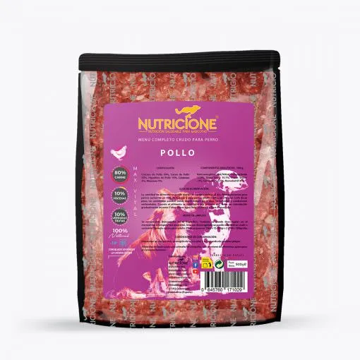 Menú completo de Pollo - Nutricione