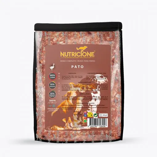 Menú completo de Pato - Nutricione