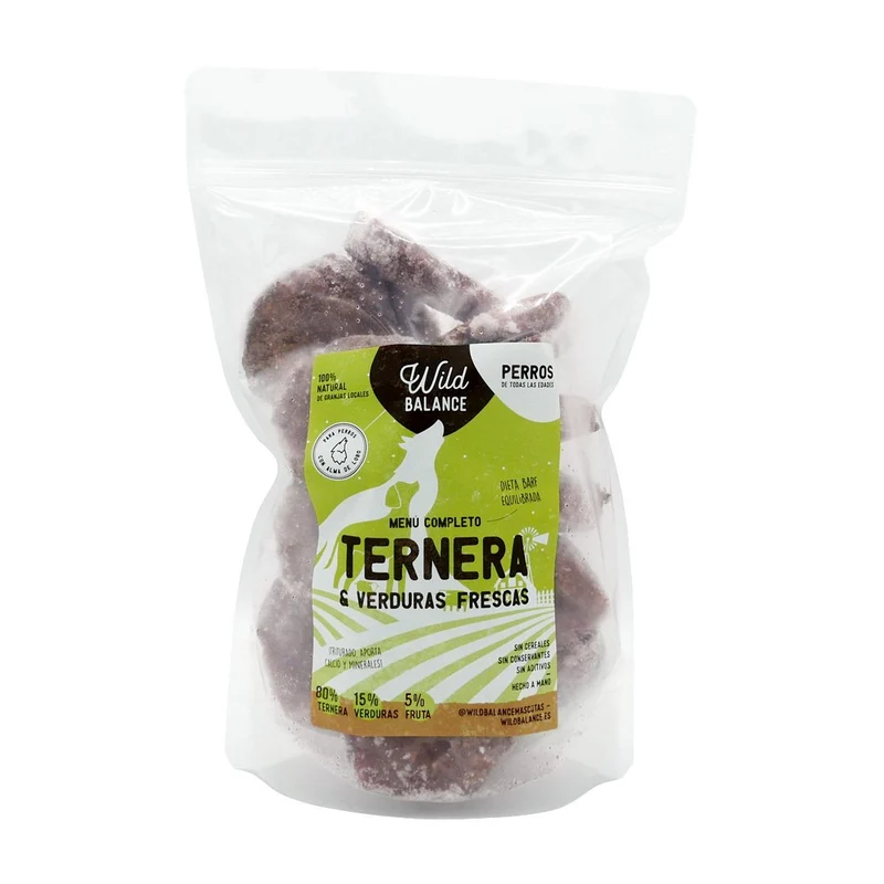 Menú de Ternera - Wild Balance