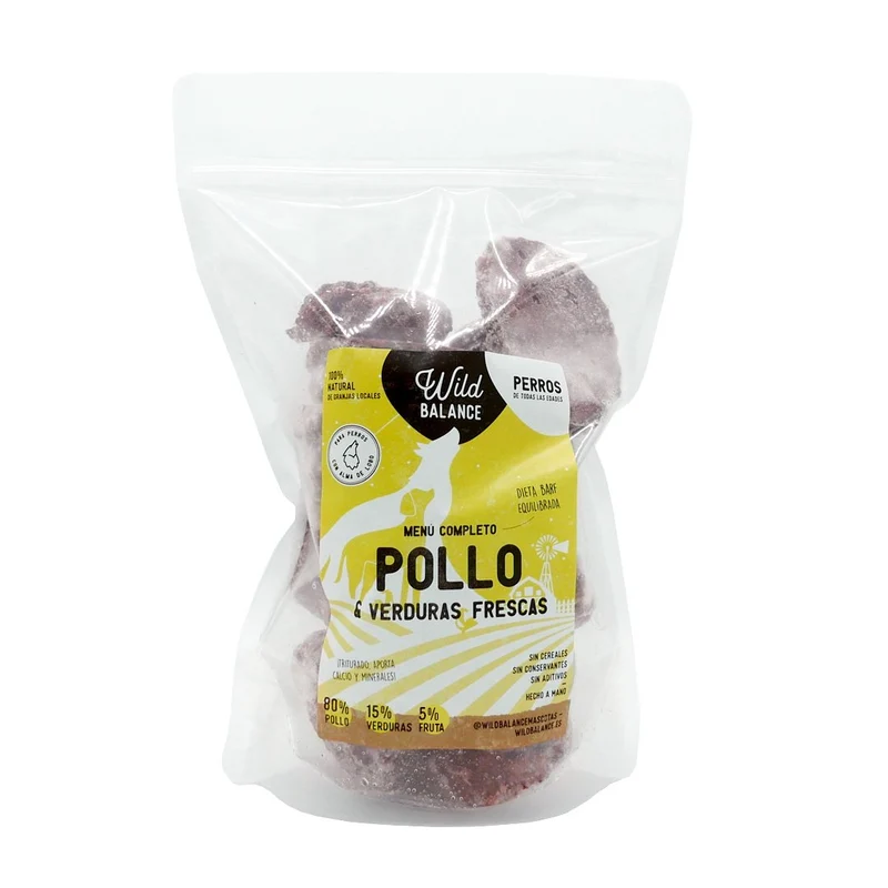Menú de Pollo - Wild Balance