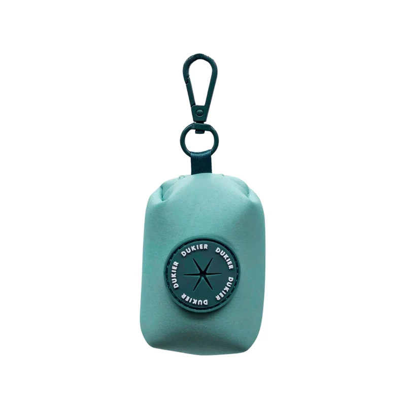 Dukier Porta Bolsas Jade Mint para Perro