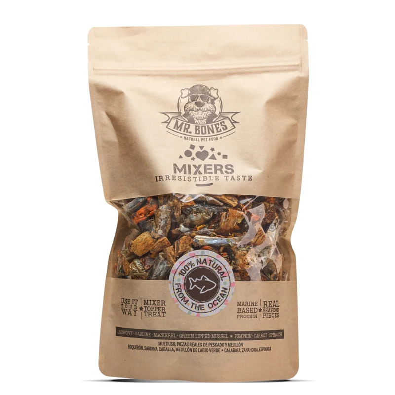 Mr. Bones Mixers de Pescado para Perros y Gatos 400g