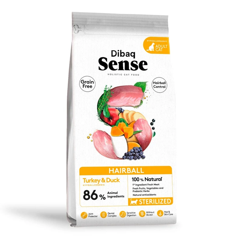 Dibaq Sense Hairball para Gatos sin Cereales