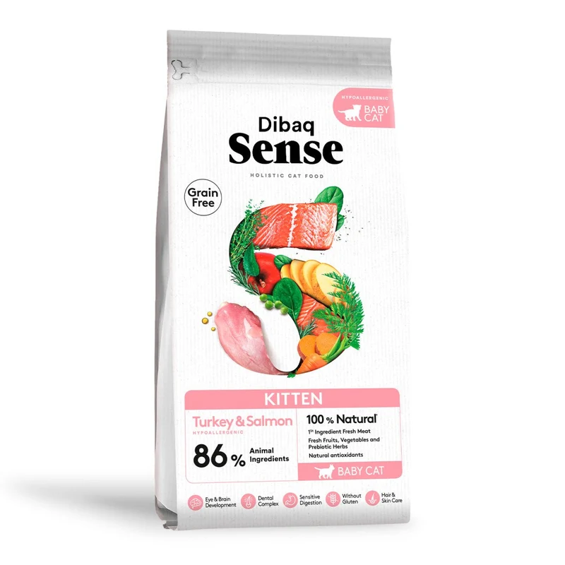 Dibaq Sense Pienso para Gatitos sin Cereales