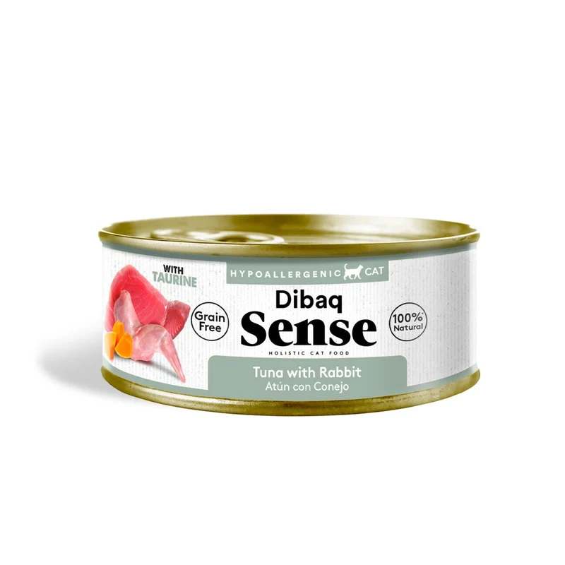 Dibaq Sense Atún con Conejo para Gatos 70g