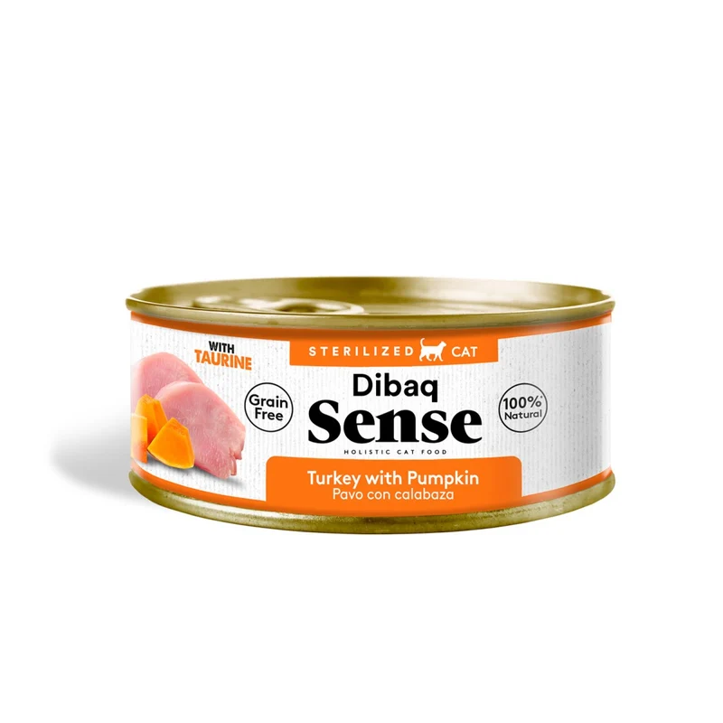 Dibaq Sense Pavo para Gatos Esterilizados 70g