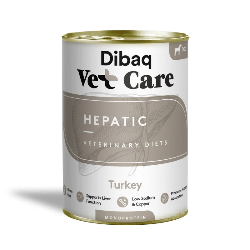 Dibaq Vet Care Hepatic Pavo para Perros 380g