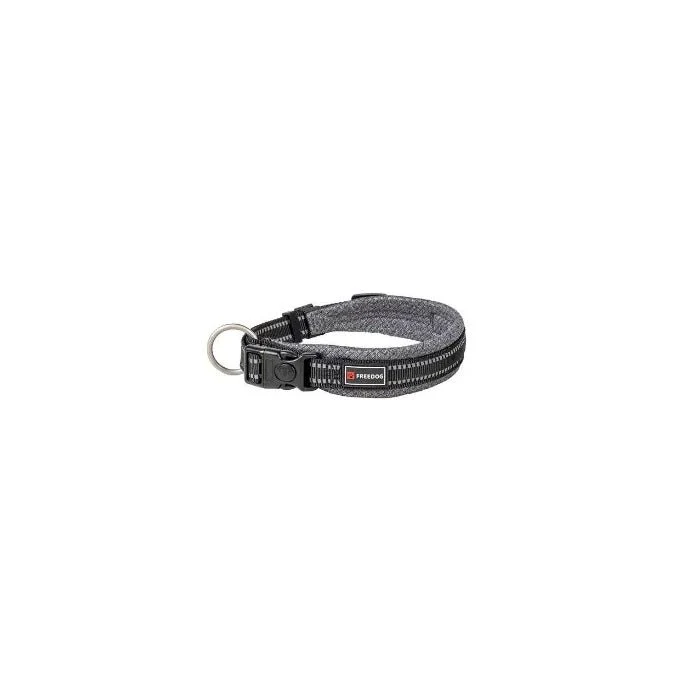 Freedog Shiva Collar Acolchado Gris S 1 ud
