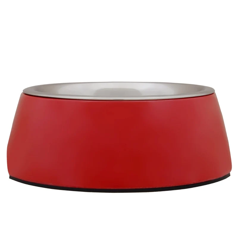 Freedog Bowl Melamina Inox Rojo 380ml