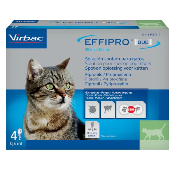 EFFIPRO DUO 4 PIPETAS