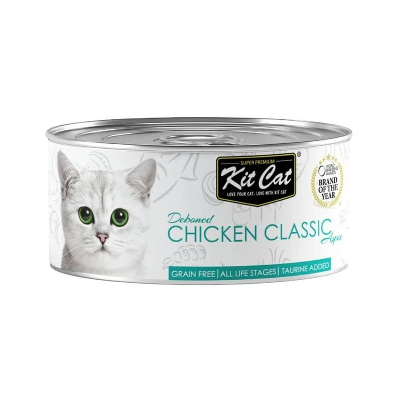 Kit Cat lata Toppers Pollo 80g