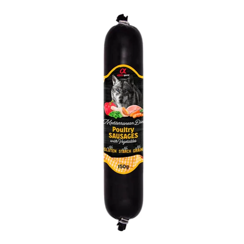 Alpha Spirit Salchicha "Mediterranean Diet" Poultry