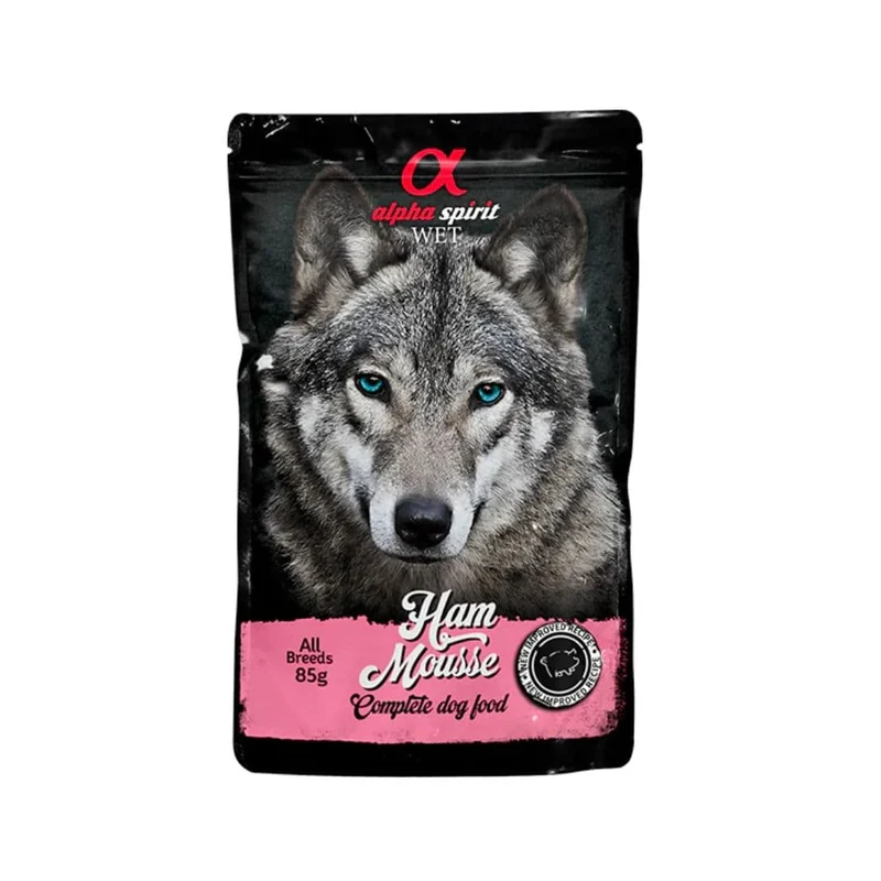 Alpha Spirit Dog Pouch Mousse de Jamón