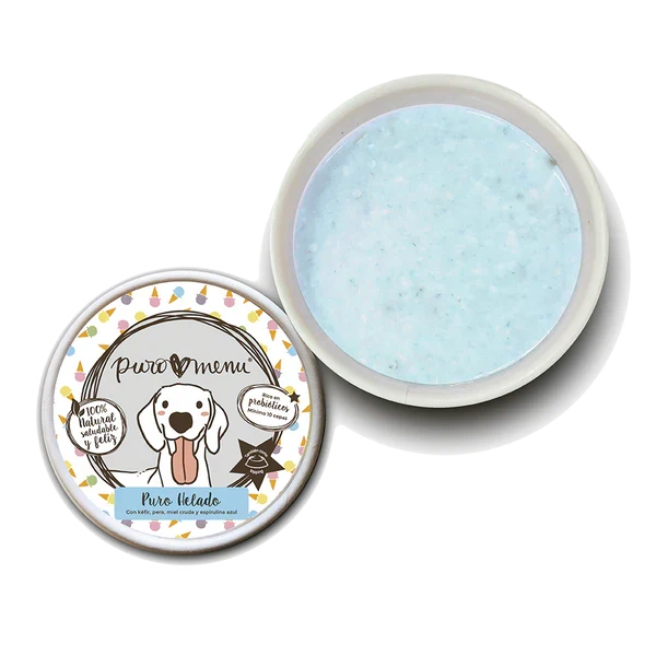 Puromenu Puro Helado/Yogurt Pera&Blue