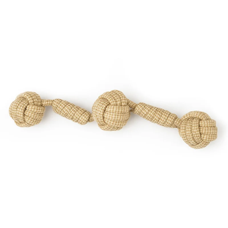 DoggyMasters Organics Cuerda 3 Nudos
