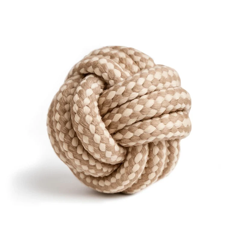 DoggyMasters Organics Pelota cuerda Yute