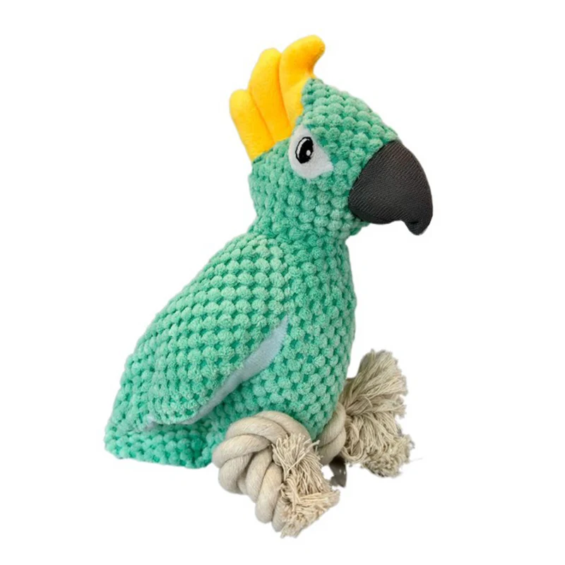 Juguete DoggyMasters Guacamayo Menta