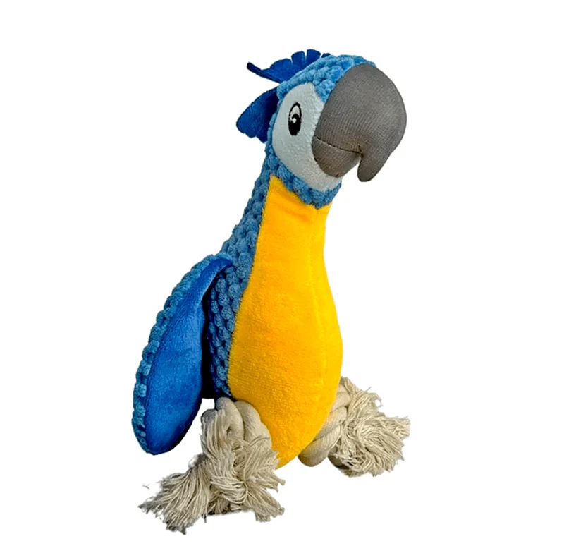 Juguete DoggyMasters Guacamayo Azul