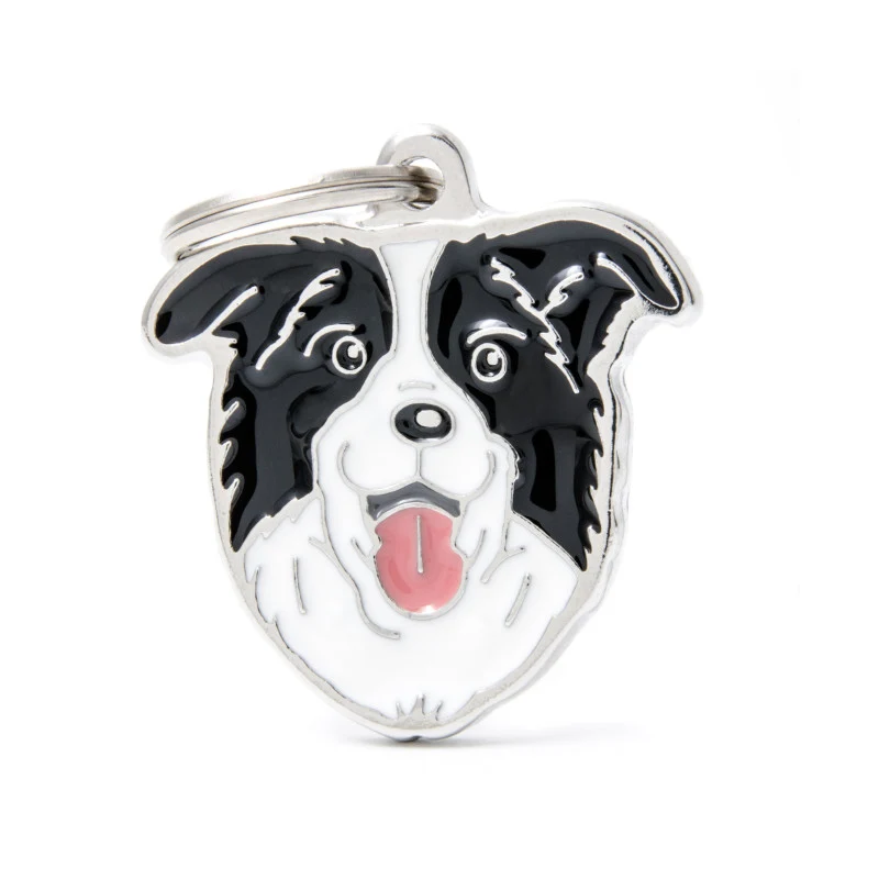 Placa Identificativa MyFamily Border Collie